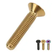 Headset Stem Top Cap Fixing Bolt M6x30mm Stem Bolt Screw Titanium