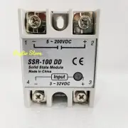 1Pc Solid State Relay Input 3-32VDC Output 5-200VDC SSR-100DD 100A