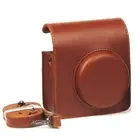 Camera Bag Portable Camera Case for Instax Mini 40 Instant Camera (Light Brown)
