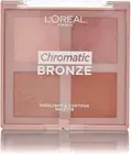 L'OREAL Chromatic Bronze Highlight & Contour Palette,