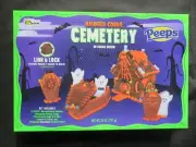 Bee Peeps Haunted Cookie Cemetery Kit Link & Lock No Baking Needed 26 Oz