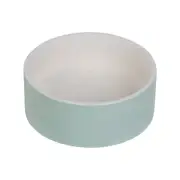 Baxter Bone Ceramic Pet Bowl Mint Pastel Medium Pet Animals Feeding Supplies