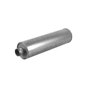 Redback Universal Truck Muffler - 8" Round 24" Long 3 1/2" Centre/Centre Baffled
