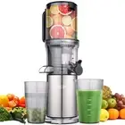 Juicer MachinesCold Press Juicer with 5.0" Large Feed Chute200W Slow Masticat...