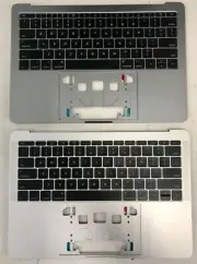 Apple Macbook Pro Retina A1708 13" Top Cover Palmrest Keyboard US Silver Grey
