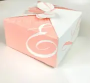 Pink Bakery boxes Cookie Candy Gift Boxes 6" x 6" x 3.2" pack of 12