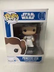 Funko POP! Star Wars #04 Princess Leia Vinyl Bobble-Head Blue Box