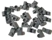 LEGO 25x NEW Dark Bluish Gray 11458 1x2 Plate with Pin Hole
