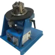 10kg Mini Welding Positioner Turntable Table 3 Jaw Lathe Chuck Semi-Automatic