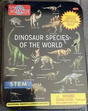 T.S. SHURE Bendon Dinosaur Species Of The World Educational Magnets Tin, STEM