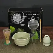 Matcha Whisk Set 5pcs (Light green)