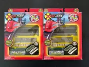 Set Of 2 XTS Train FENCE & STRAIGHT Single Lane Track Expander Quick Connect