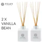 2 x Tilley Reed Diffusers VANILLA BEAN 150ml Authentic