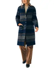 Faherty Kiah Wool-Blend Coat