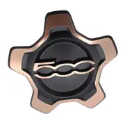 Center Wheel Hub Cap 735668196 Directly Replace For Fiat 500x 2014-2021 Bronze Black 15cmx16cmx3cm