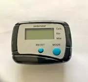 LCD Digital Step Pedometer Walking Calorie Counter Distance Run Belt Clip US NIB