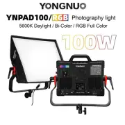 US YONGNUO YNPAD100 100W RGB LED Video Panel Light Studio Photography Fill Light