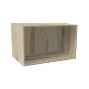 Kaboodle 400-499mm Ghost Ash Customisable Open Slimline Shelf