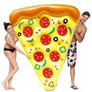 JOYIN Giant Inflatable Pizza Slice Pool Float, Fun Pool Floaties, Swim Party ...