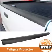 Matt Black Tailgate Trim Rail Guard Protector for Mitsubishi Triton MR 2019-2024