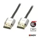 【免運 】CROMO 林帝 鉻系列HDMI 2.0 4K極細影音傳輸線 0.3m (41669)