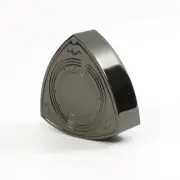 ROTOR SHAPED BRAKE / CLUTCH MASTER CYLINDER CAP COVER RX-7 RX7 13B 20B GUN METAL