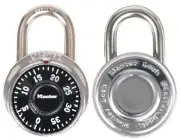 Master Combination Lock - Double Armored Stainless Steel Body & Shackle 1500D