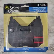 Smith Corona K22200 Genuone Correctible Film Typewriter Ribbon 2 Pack FREE SHIP