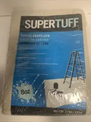 Trimaco SuperTuff Heavyweight Canvas Drop Cloth - 9' X 12' - 8 oz