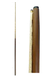 Personally Engraved Wooden Pool Cue - Mitchell Shark 60" Ash Cue Walnut Butt Purple Flame 9mm