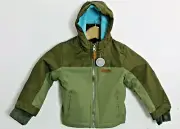 Carter's Baby Boy Jacket Water Resistant Olive Hooded 24 M.