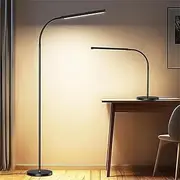 LED Floor Standing Lamp Dimmable 360° Adjustable Reading Light Bedroom Living