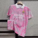 23-24 REAL MADRID PINK TRAINING UNIFORM LA LIGA RE23-24皇家馬德里