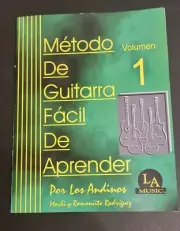 Libro Metodo De Guitarra Facil De Aprender Volumen 1