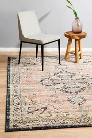 Rug Culture Brick Multi Vintage Look Aztec Rug