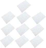 NUOBESTY Black Sticker Adhesive Pads 10 Sheets Double Sided Dot Labels Safe Material Strong Adhesion No Trace for Balloons Invitations Dec