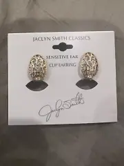 Jaclyn Smith Collection -Fashion Jewelry - Sensitive-ear Clip Earrings