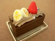Food samples Goods Sweets and desserts Chocolate shortcake? From Japan