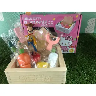 胡迪老爹直購網 Hello Kitty蔬果切切 木質玩具 磁鐵 磁性玩具