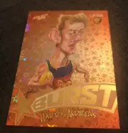 2018 AFL Select Footy Stars Orange Starburst HARRIS ANDREWS SP5 Starter Pack