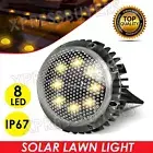 Inground Solar Garden Light Buried Recessed Light Outdoor Deck Light Pathway