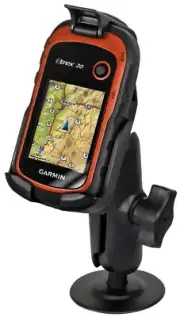 RAM Flex Adhesive Dashboard Mount w/ Custom Cradle for Garmin eTrex 10, 20 & 30