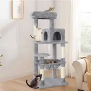 BEASTIE 143cm Cat Tree Light Grey