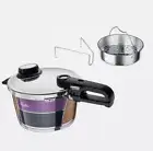 Fissler Vitavit premium pressure cooker anniversary edition 3 pieces new orig...