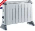 De'Longhi HCM2030 2000W Convector Heater – Wall Mountable, 3 Heat Settings