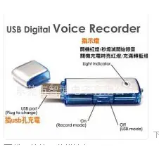 🔅全新改版【附發票】錄音隨身碟 PR01 USB 8G 16G WAV檔 音質佳 WAV檔 需使用OTG線 可板橋自取