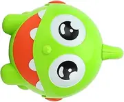 BRIGHTFUFU Automatic Cartoon Bubble Machine for Creative Bubble Blower for Stage Performance Outdoor Fun and Parties Green