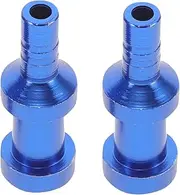 LOORGVEL 2 Pcs Vibrant Aluminum Bike Tubeless Valve Stems Adapter Caps for Cycling Durable and Lightweight Tubeless Tire Accessories Easy Installation Stylish Design