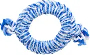 Rope Ring Puppy Toy - Durable Chew Toy - for Medium Dogs (Assorted Colours)