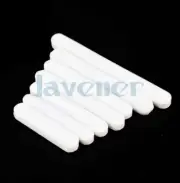 2pcs Stirrer Bar 5 to 70mm PTFE Coated Magnetic Lab Stirring Acid&Alkali Resist
